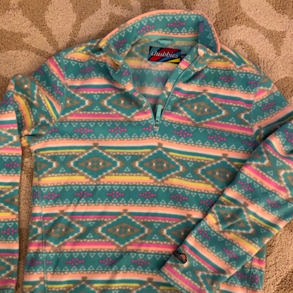 chubbies fleece pullover